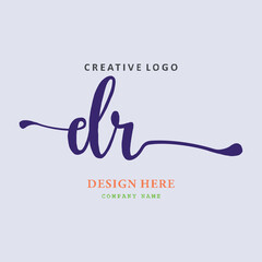 logo layout DR. simple, elegant, easy to understand and authoritative
