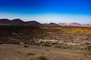 Zonas Volcánicas del Parque Timanfaya de Lanzarote