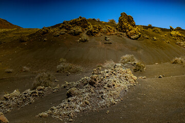 Zonas Volcánicas del Parque Timanfaya de Lanzarote