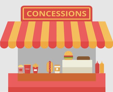 Free Concession Stand Vector