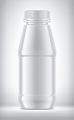 Plastic Bottle on background. 