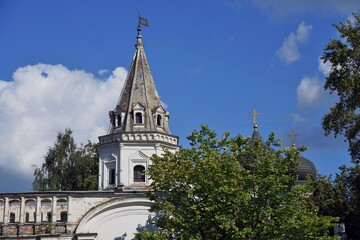 Fototapeta na wymiar Architecture of Izmailovo manor, Mosow