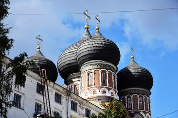 Ancient church in Moscow, Russia