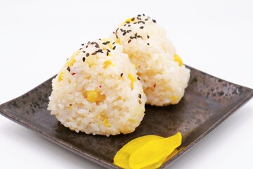 さつまいもと栗のおむすびセット