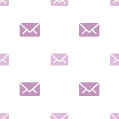Email message seamless purple on white pattern background mail document message correspondence