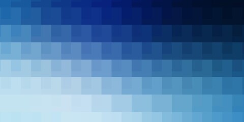 Light BLUE vector backdrop with rectangles. Rectangles with colorful gradient on abstract background. Design for your business promotion.
