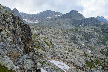 Obraz premium Traveling in the mountains of Arkhyz, Russia 