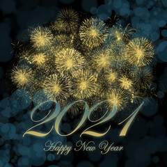Happy New Year 2021 - 378942509