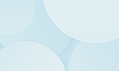 Circles white gray and blue texture background. Simple modern design use for template cover business concept.