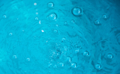 water drops on glass