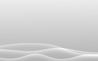 white gray curve wave line abstract background.