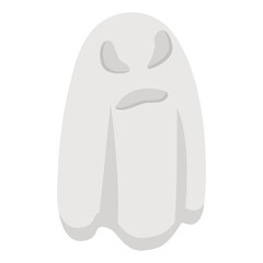 
A spooky halloween character, evil spirit in isometric vector 
