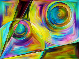 Fototapeta premium Division of Space