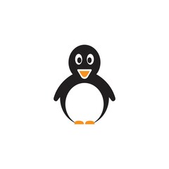 Fototapeta premium Penguin logo vector