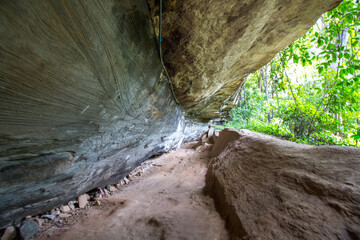 Beautiful waterfall and beautiful sky