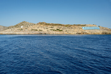 Insel Perimos, bei der Insel Kos, Ägäis, Griechenland