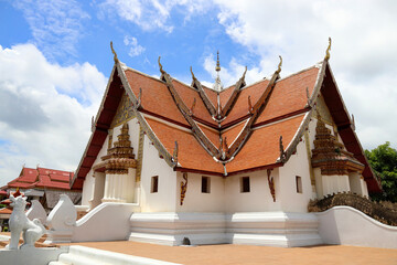 Fototapeta na wymiar Landmark of Nan, Phumin Temple in Nan province, Thailand