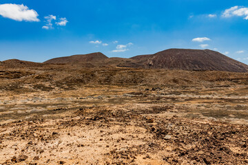 Paisajes de la isla Graciosa de Lanzarote
