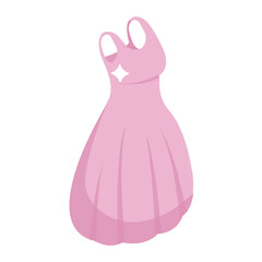 
Beautiful design icon of party dress editable icon
