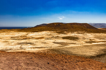 Paisajes de la isla Graciosa de Lanzarote