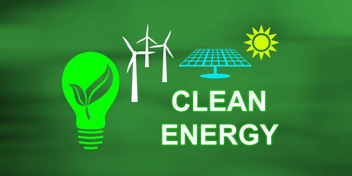 Concept of clean energy