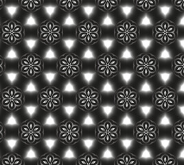 3 d images geometric shapes such as triangles, circles and hexagons