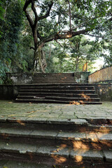 Stairs of Mirante das Canoas, City of Rio de Janeiro, Brazil.