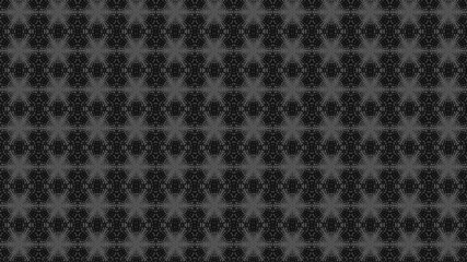 Black and grey pattern knitted pigtails