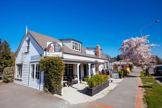 Town of Darfield in New Zealand