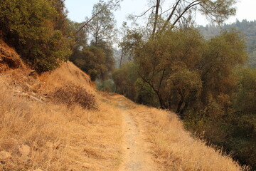path in the mountains