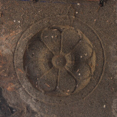 Indian Temple motifs carved out of stone.