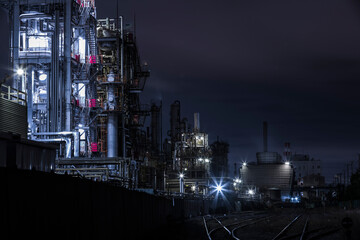 川崎工場夜景