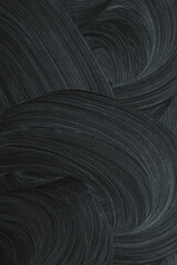 Background and texture of black school chalkboard with dried white chalk.