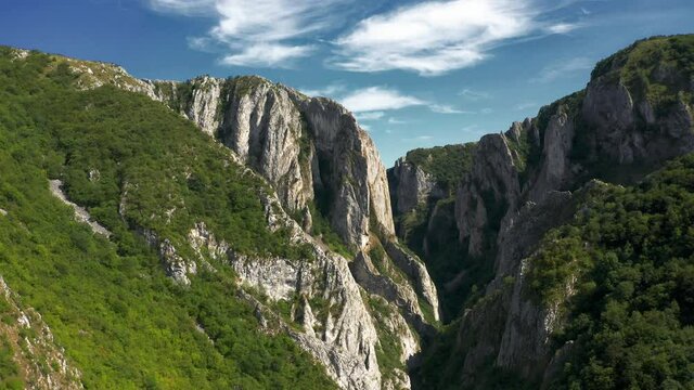 Aerial, Cheile Turzii Gorge, Romania