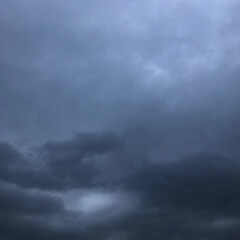 Obraz premium storm clouds timelapse