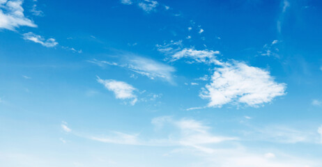 blue sky with white cloud nature landscape