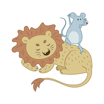 The Lion And The Mouse Story