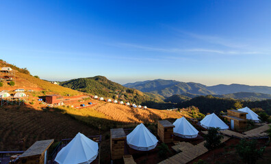 Moncham mountains at Chiangmai Thailand