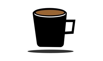 hot coffee vector