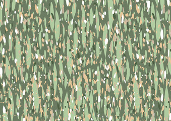 Abstract dotted background on a green background