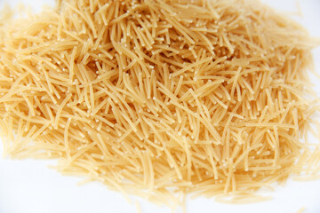 fresh and organic dry pasta