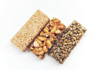cookies on a white background