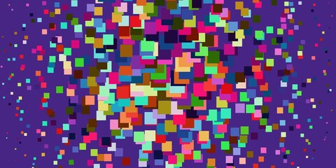 Light Multicolor vector background with rectangles. Abstract gradient illustration with rectangles. Pattern for business booklets, leaflets