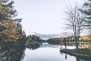 Fototapeta premium Lake in Autumn.