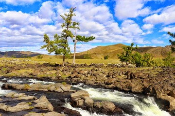 Orkhon Wasserfall, Mongolei