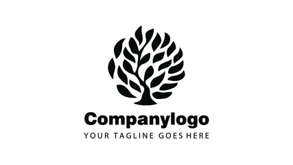 Tree for simple logo design