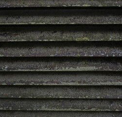 The texture of the wooden wall of planks