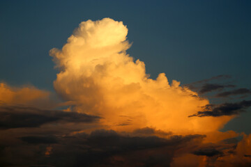 Fototapeta premium Photo background wonderful clouds