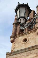 Fototapeta na wymiar Una catedral en el camino de Santiago (San Vicente de la Barquera)