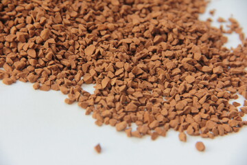 fresh and organic ground dry coffee